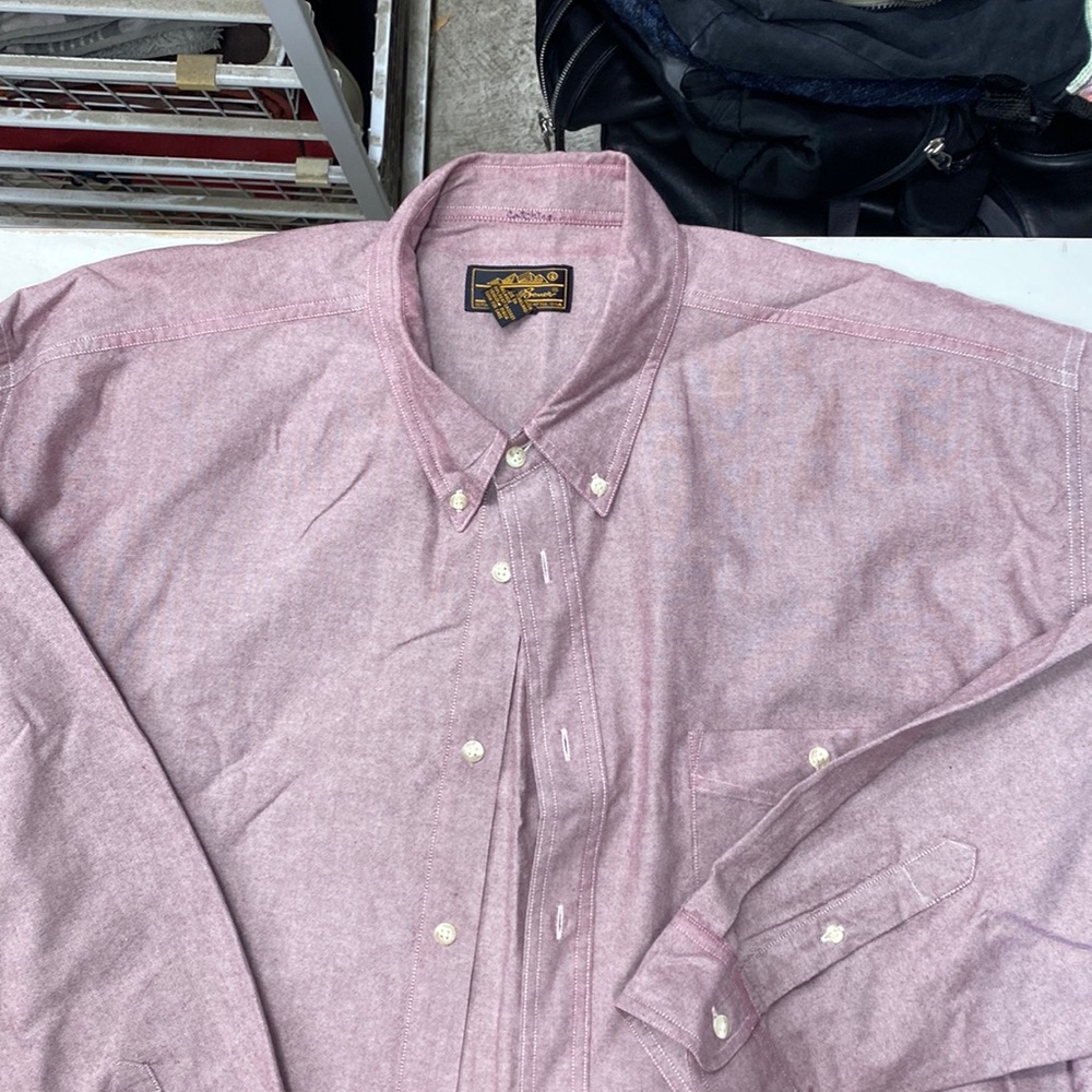 Eddie Bauer long sleeve, button down shirt